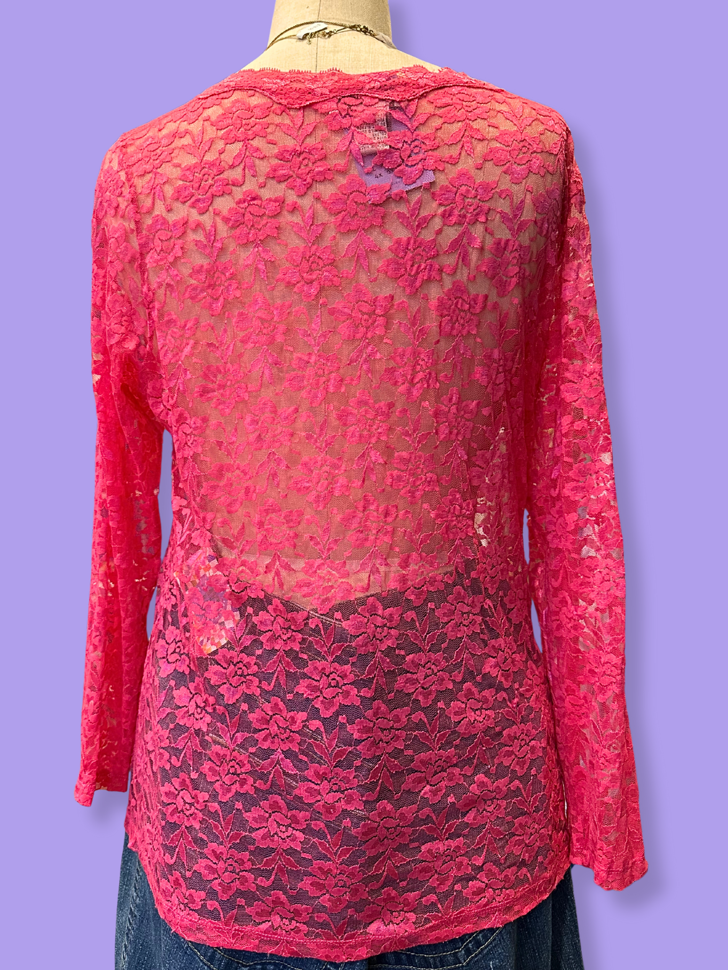 The Floral Sheer Top