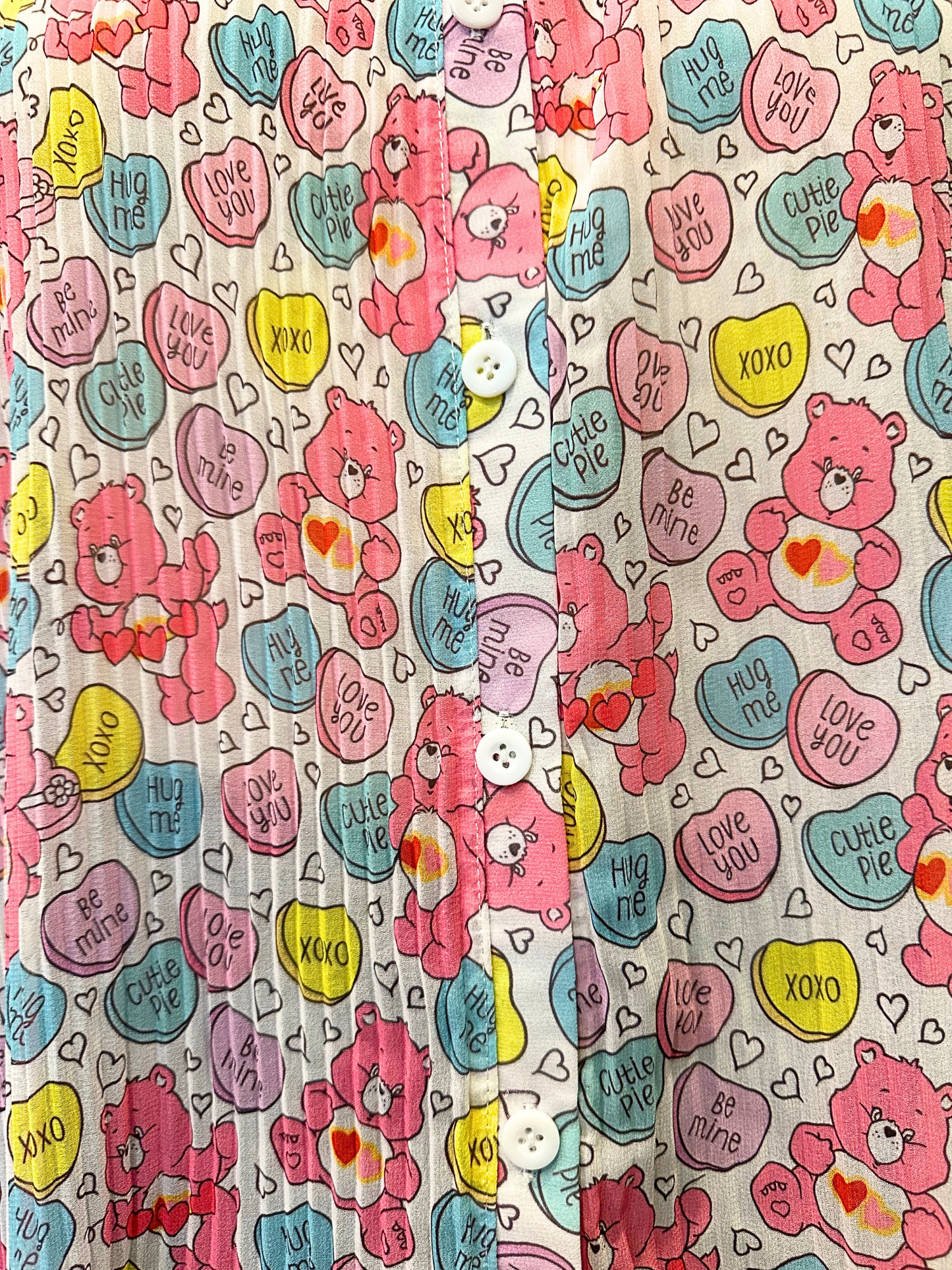 The Care Bear Plisse Top