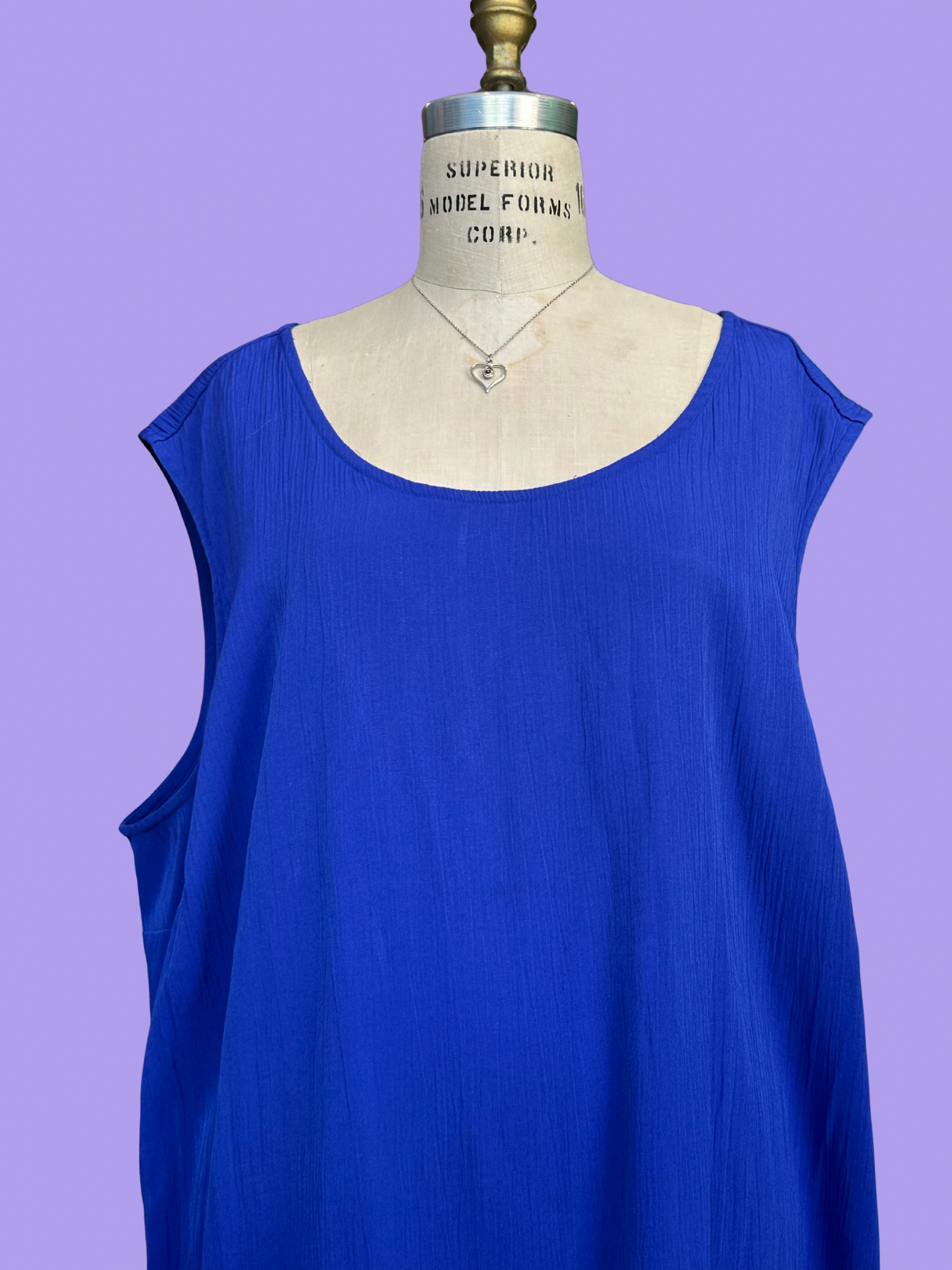 The Cobalt Dress