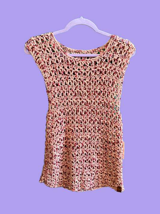 Stl Stitch Red Crochet Tank
