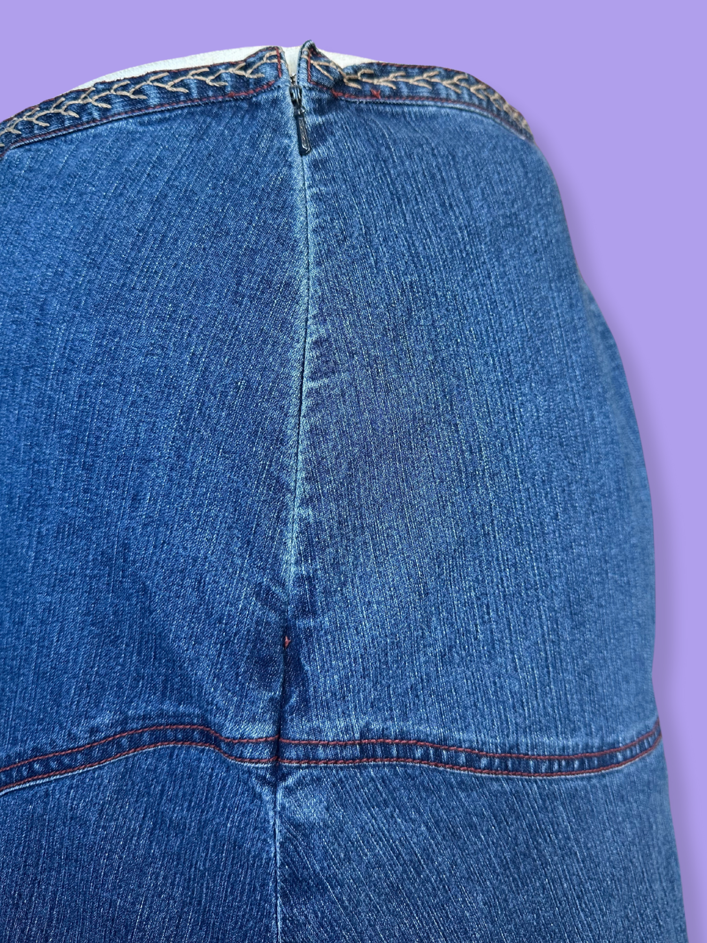 The Quade Denim Skirt