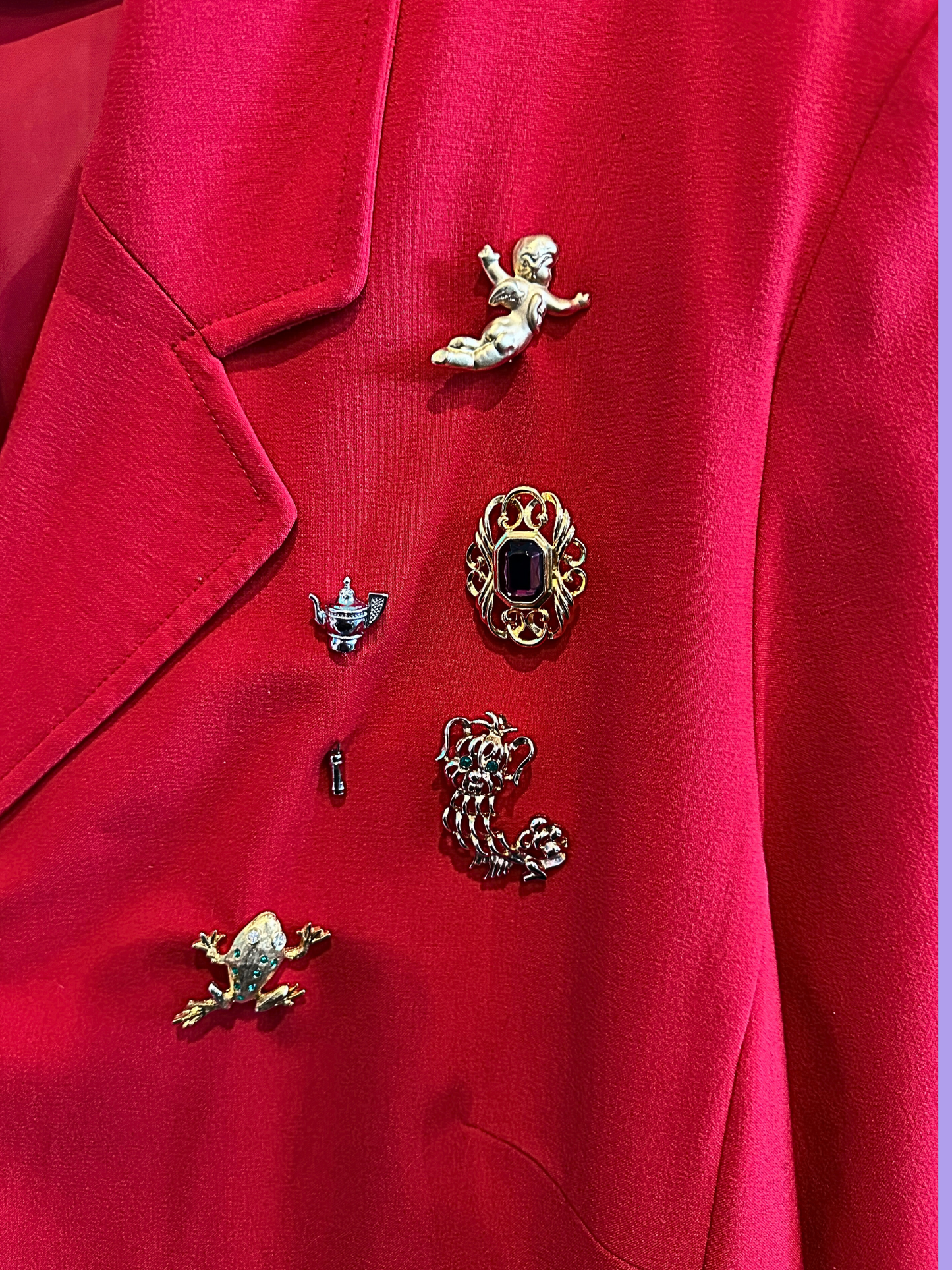 The Ruby Pin Blazer