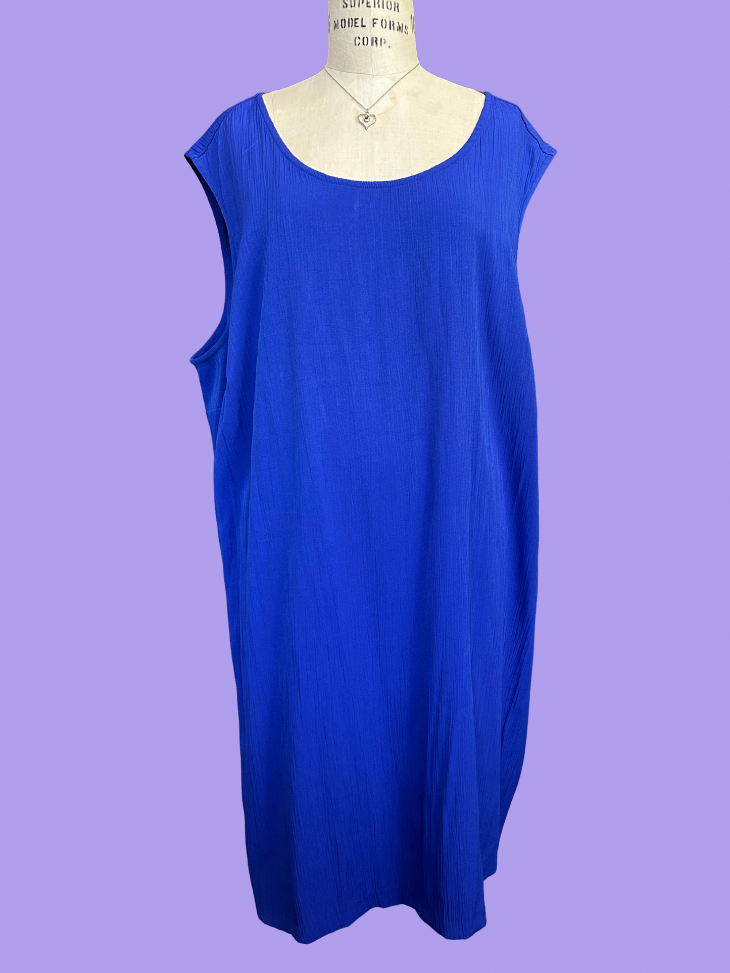The Cobalt Dress