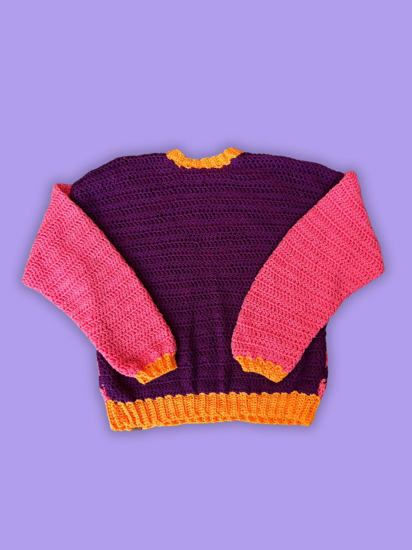 STL Stitch Pink Heart Sweater
