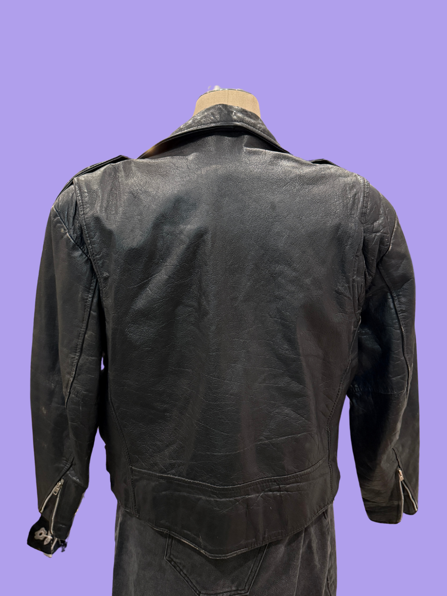 Leather Moto Jacket