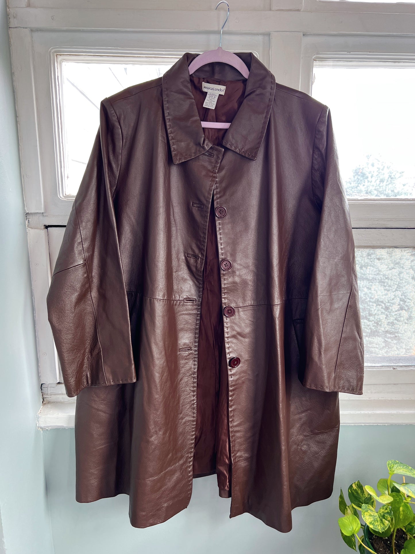 Chocolate Brown Trench