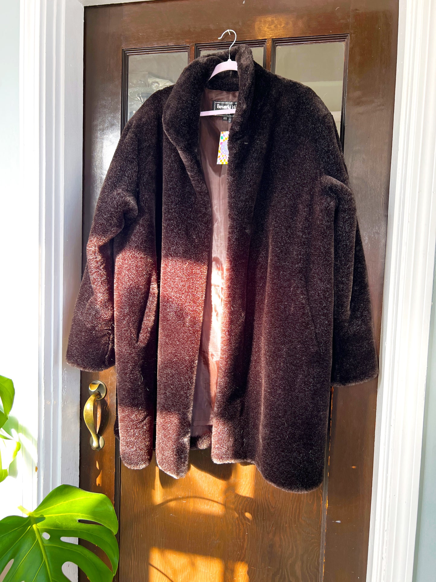 Beverly Hills Faux Fur Coat