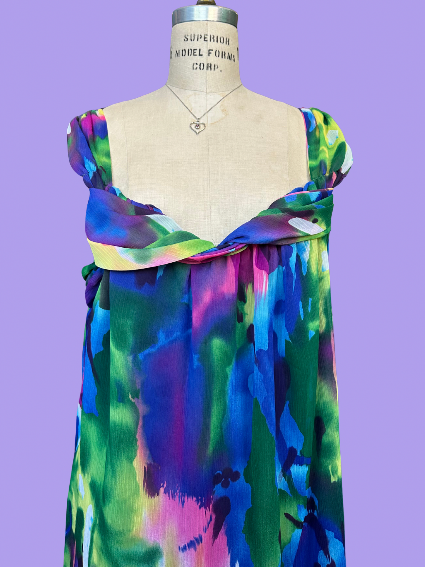 The Watercolor Dress